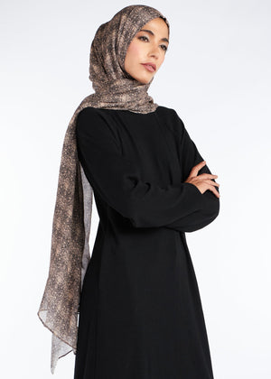 Lace Print Hijab
