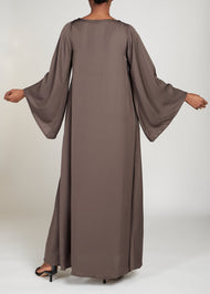 Bell Sleeve Abaya Olive