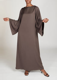 Bell Sleeve Abaya Olive