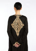 Hermosa Open Abaya Black