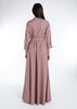 Sanabel Abaya Taupe | Abayas | Aab Modest Wear