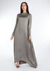 Silvery Grey Abaya