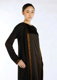 Golden Oud Kimono Black