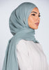 Eucalyptus Chiffon Silk Hijab | Hijabs | Aab Modest Wear