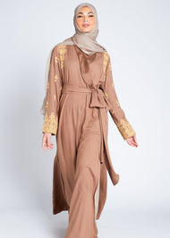 Dorada Abaya Nude | Abayas | Aab Modest Wear