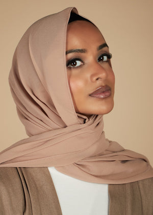 Sand Crepe Hijab