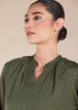 Self-Print Rea Abaya Olive