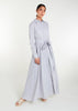 Shirted Maxi Light Grey