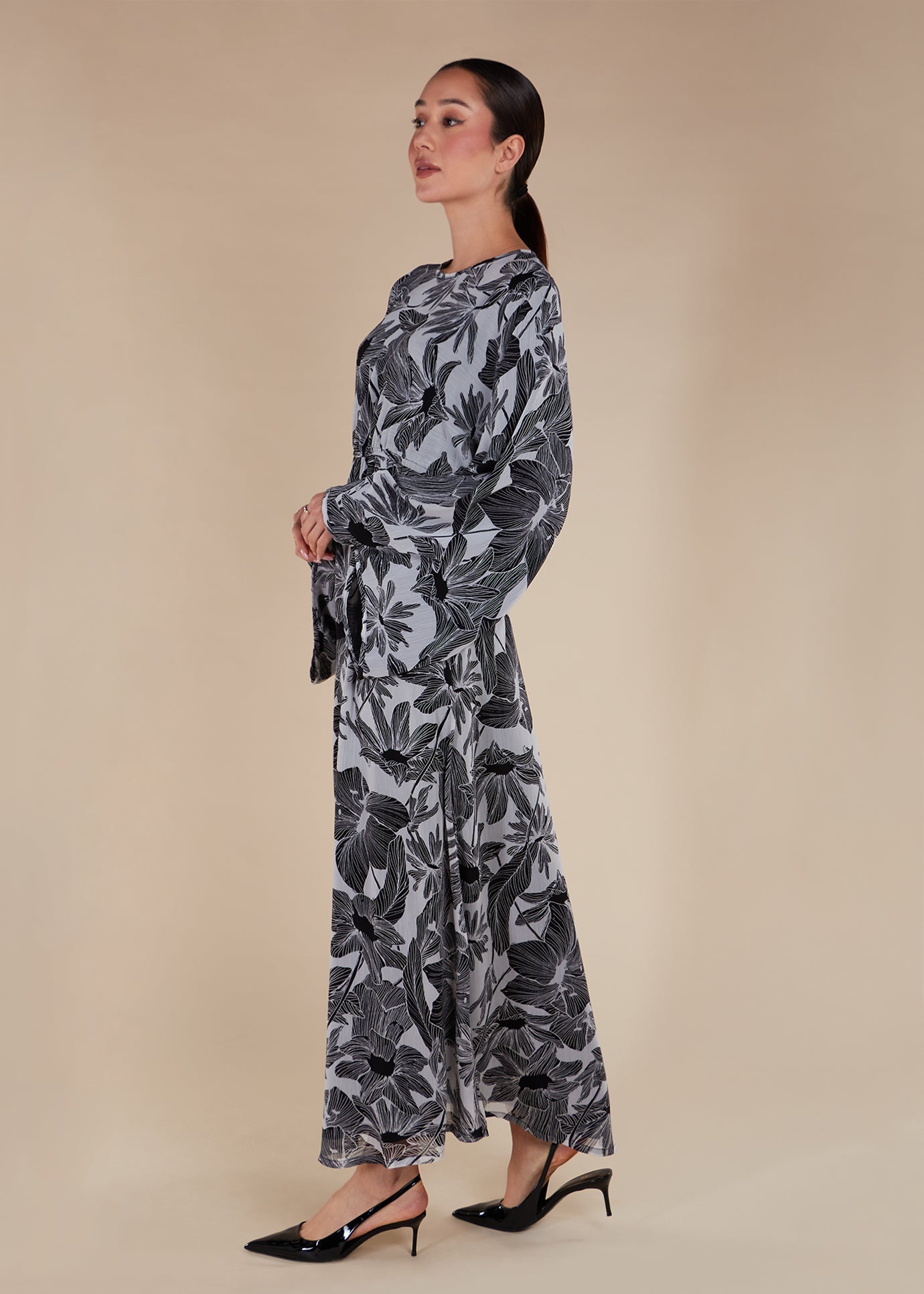 modest silk maxi dress Silk Modest Dress