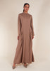Side Pleat Maxi