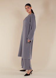 Simple Seam Midi Grey