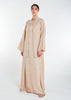 Open Abaya Natural