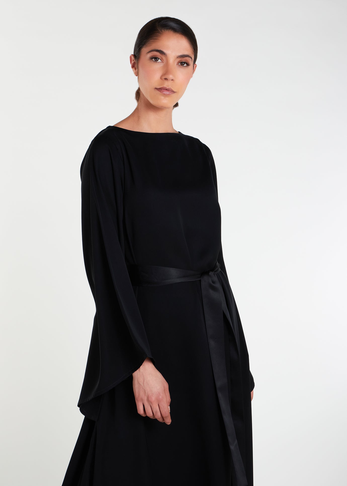 Bell Sleeve Abaya Black | Modest Abayas | Aab Modest Wear Bell Sleeve Abaya Black | Modest Abayas | Aab Modest Wear