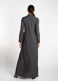 Straight Cut Maxi Charcoal - Final Sale