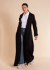 Tailored Long Coat Black