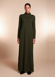 Turtle Neck Maxi Olive