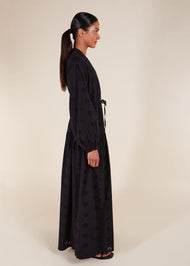 Broderie Maxi Black