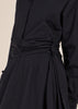 Cropped Cotton Top Black