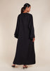 Simple Seam Abaya Black