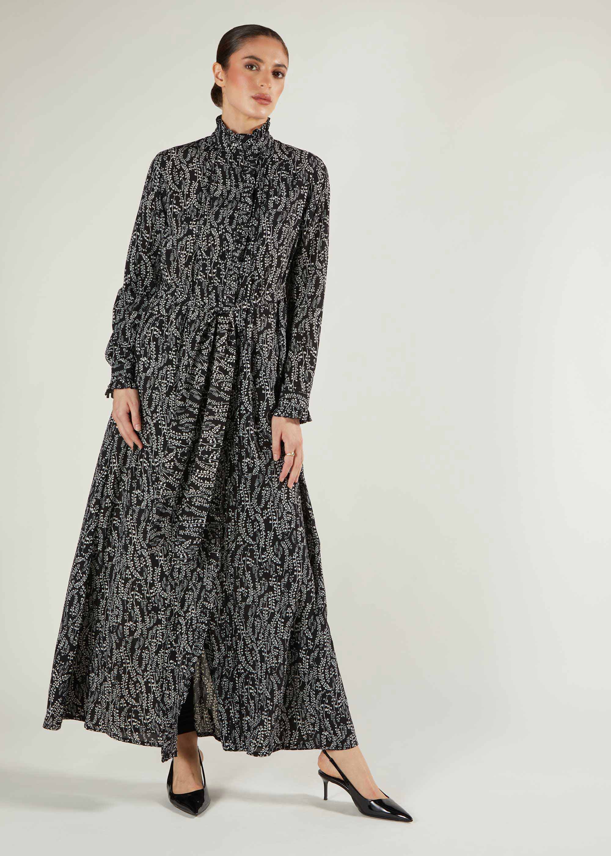 Winter Wisteria Maxi | Modest Maxi Dresses | Aab Modest Wear Xs / 58 Winter Wisteria Maxi | Modest Maxi Dresses | Aab Modest Wear Xs / 58