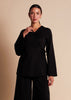 Wrapover Top Black