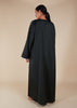 Zip Front Abaya Olive