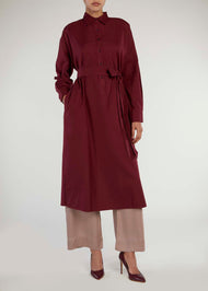 Loose Fit Shirt Dress