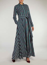 Bold Stripes Maxi Dress | Maxi Dresses | Aab Modest Wear