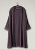 Girls Two Piece Open Abaya With Slip Mauve