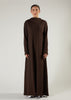 Boat Neck Maxi Brown