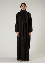 Prayer Abaya Black