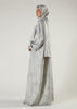 Speckled Grey Prayer Abaya