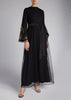 Miniature Garden Maxi Dress Black