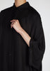 Shirted Kaftan Black