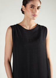 Textured Full Slip Black