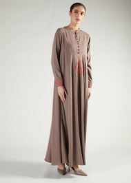 Two Tone Pampore Abaya