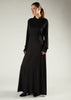 Trench Abaya Black