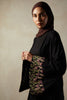Black Thistle Open Abaya