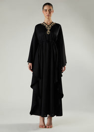 Cascade Kaftan Black