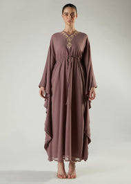 Cascade Kaftan Vintage Rose