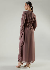 Cascade Kaftan Vintage Rose