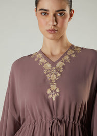Cascade Kaftan Vintage Rose