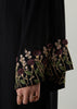 Black Thistle Open Abaya
