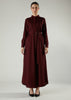 Textured Plum Maxi