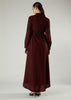 Textured Plum Maxi