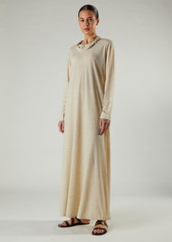 High Neck Knit Abaya