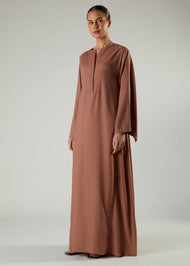 Mocha Panel Abaya