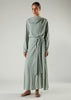 Green Tea Cowl Abaya