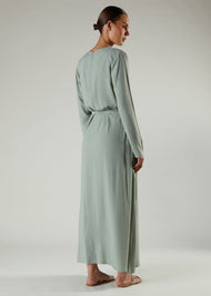 Green Tea Cowl Abaya