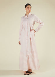 Pink Rock Shirted Maxi
